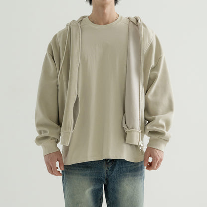 Vintage Pigment zip-up Hoodie