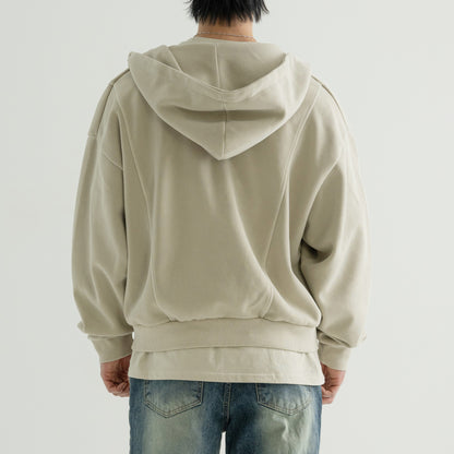 Vintage Pigment zip-up Hoodie