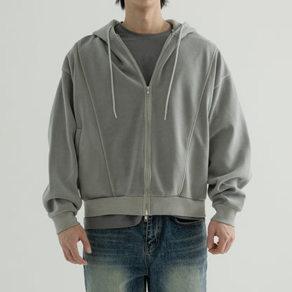 Vintage Pigment zip-up Hoodie