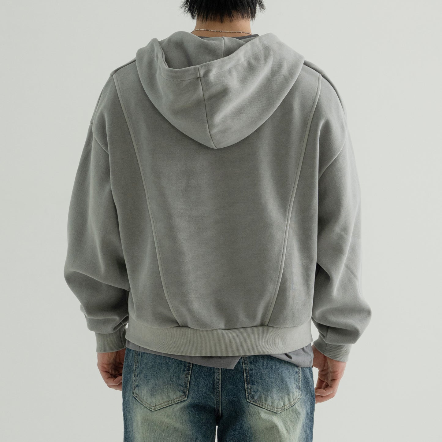 Vintage Pigment zip-up Hoodie