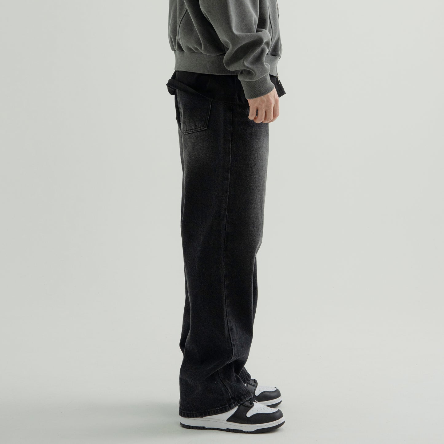 Black Denim pants (Unisex)