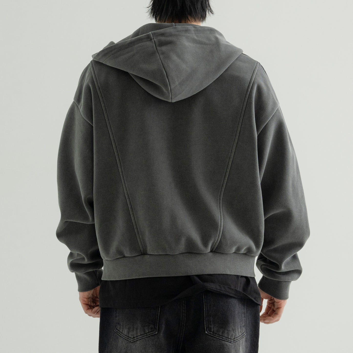 Vintage Pigment zip-up Hoodie