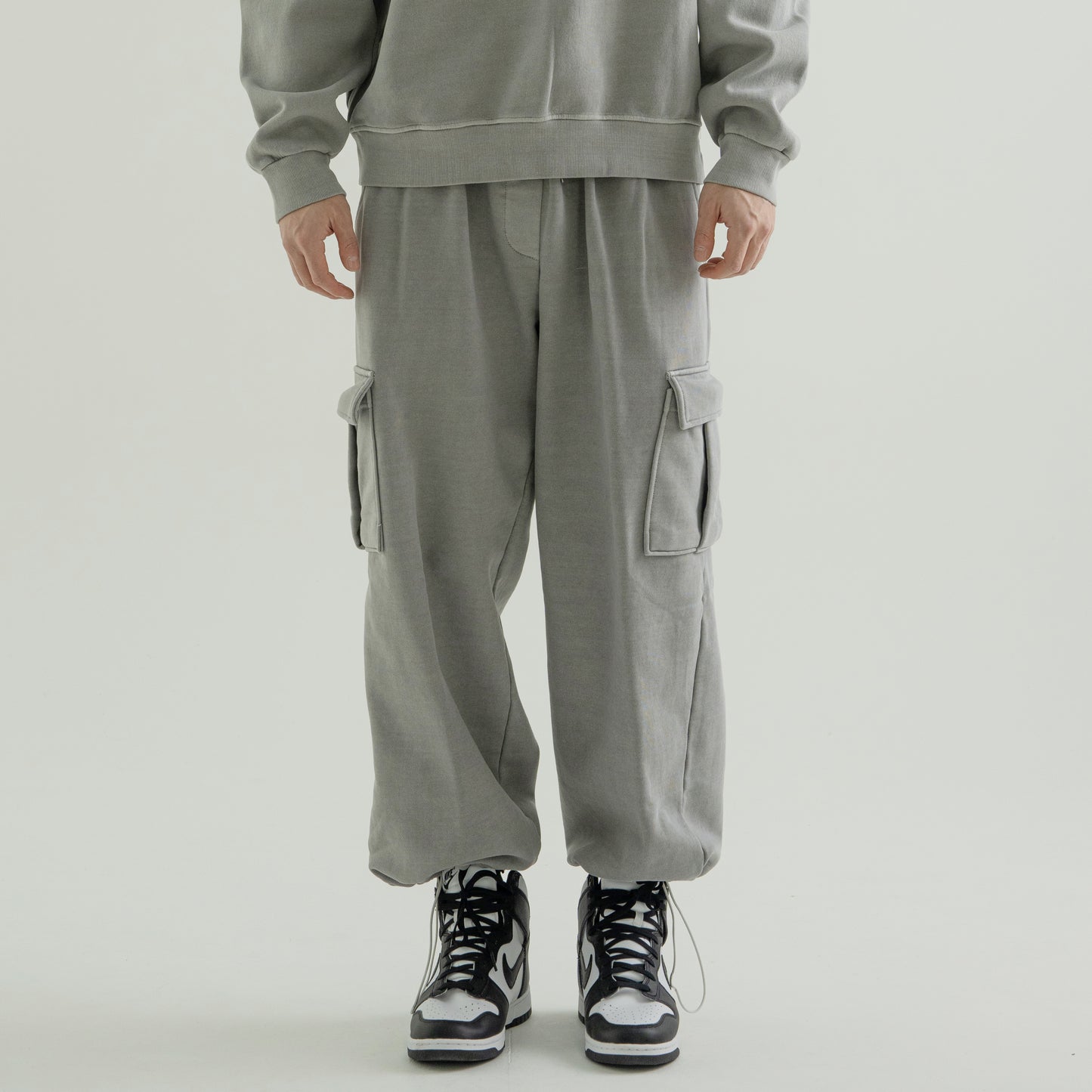 Pig String Cargo Sweatpants