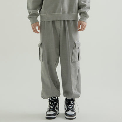 Pig String Cargo Sweatpants