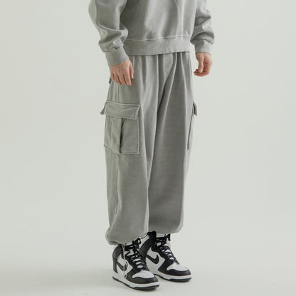 Pig String Cargo Sweatpants