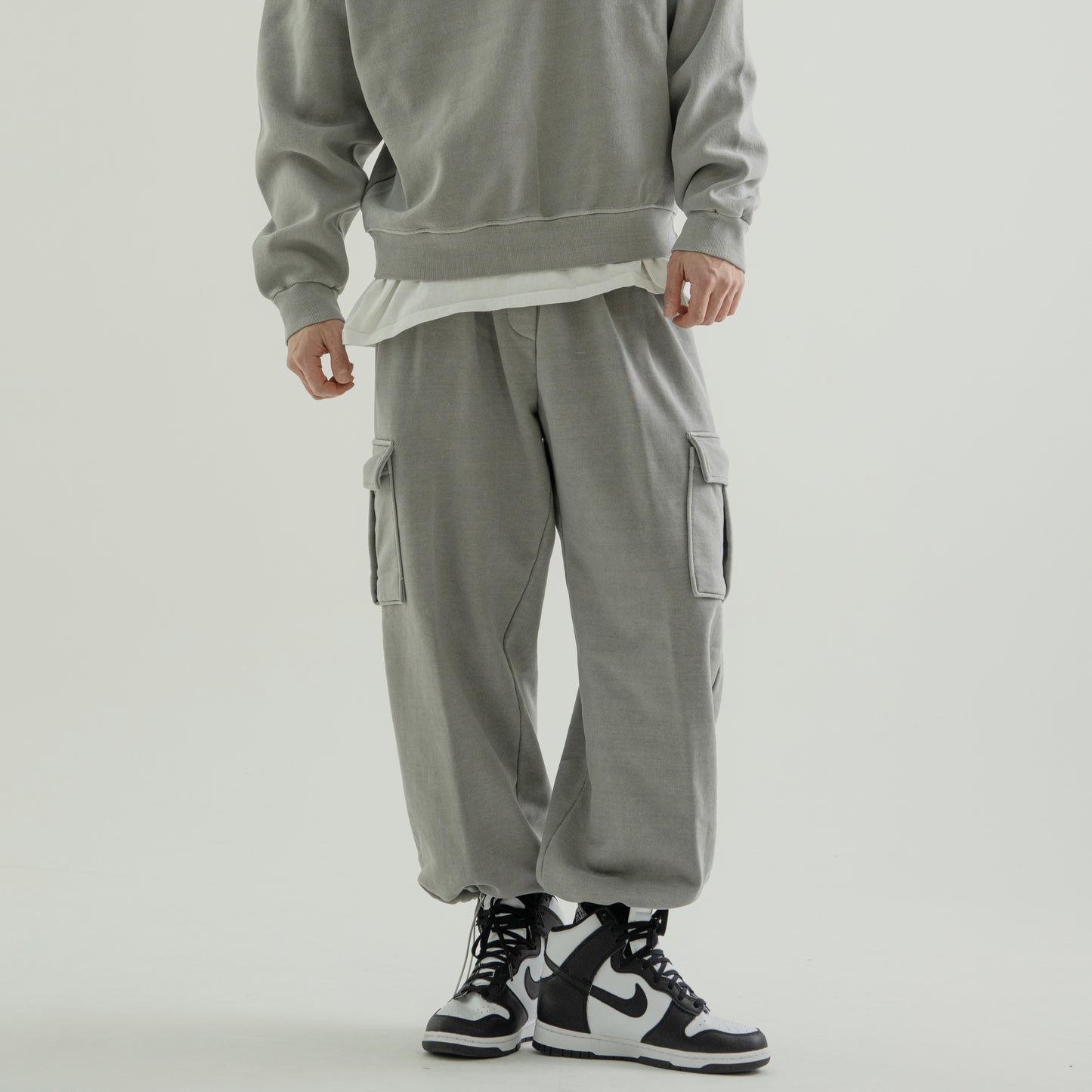Pig String Cargo Sweatpants