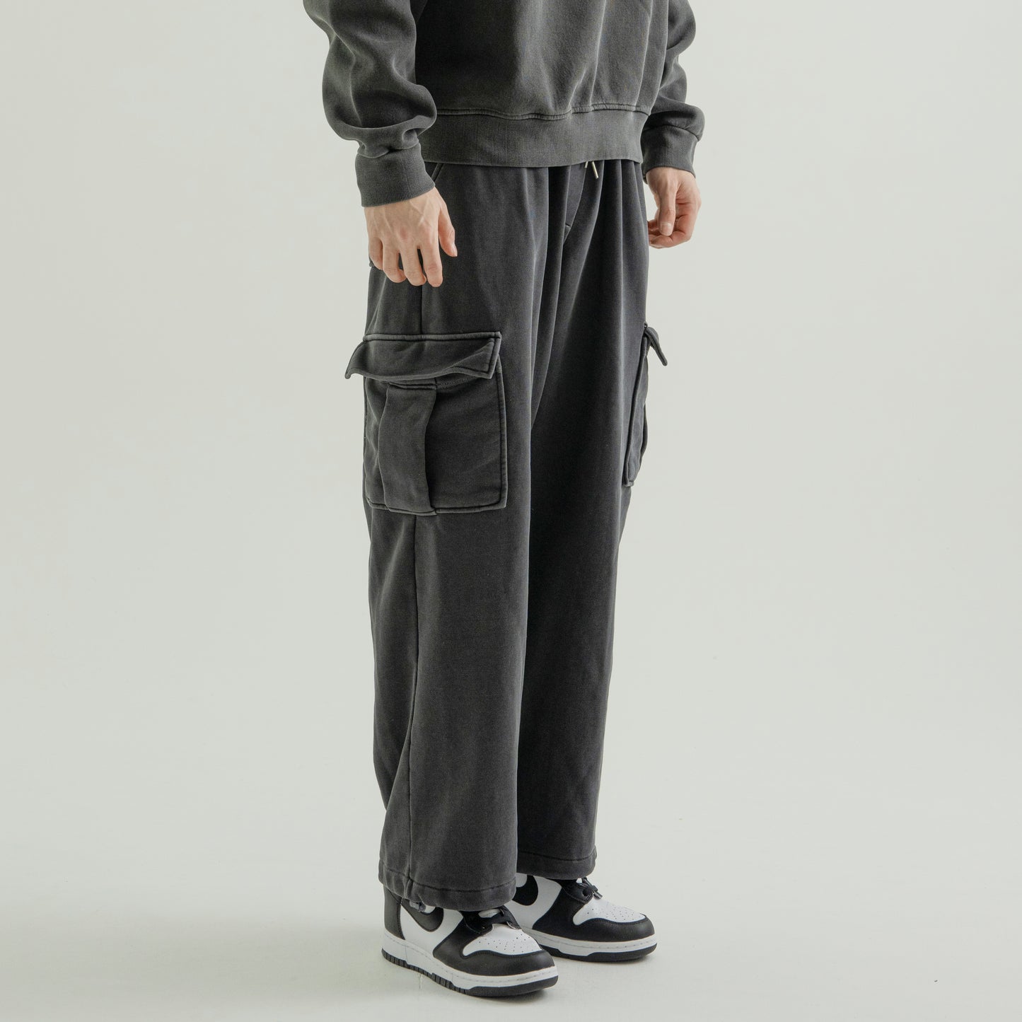 Pig String Cargo Sweatpants