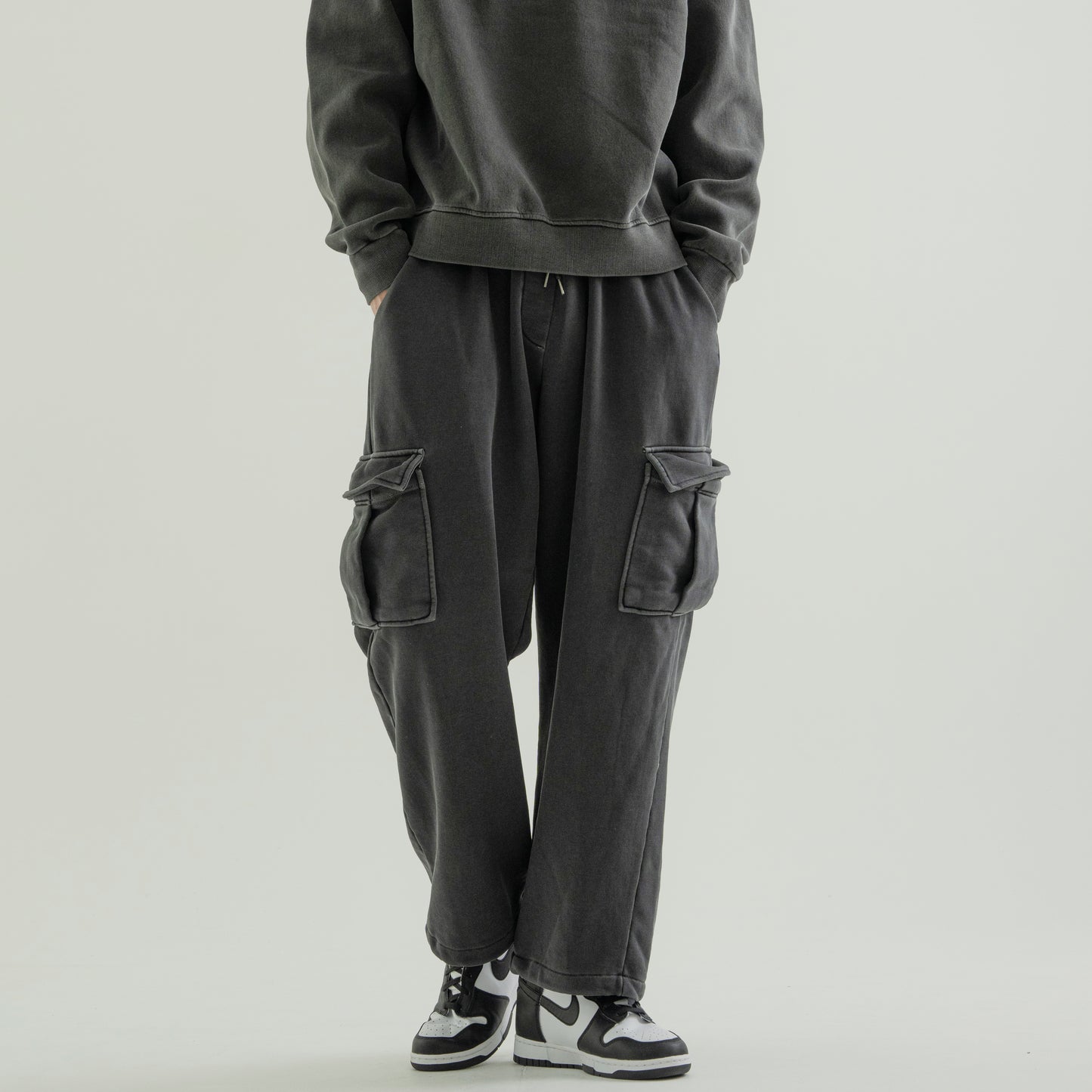 Pig String Cargo Sweatpants