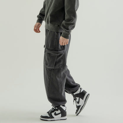 Pig String Cargo Sweatpants