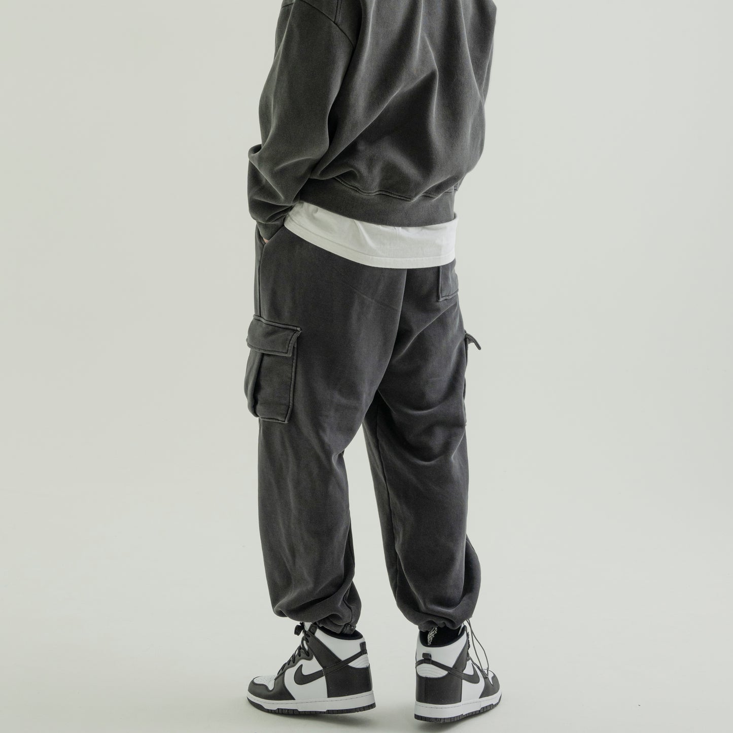 Pig String Cargo Sweatpants