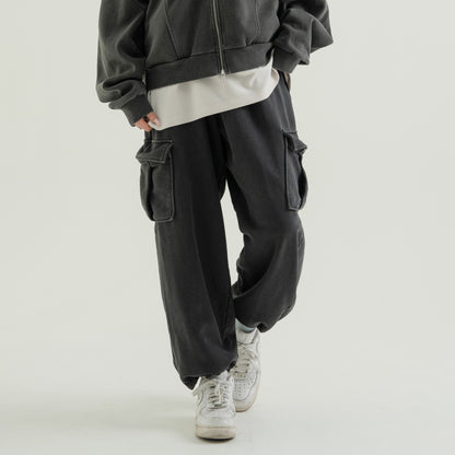 Pig String Cargo Sweatpants