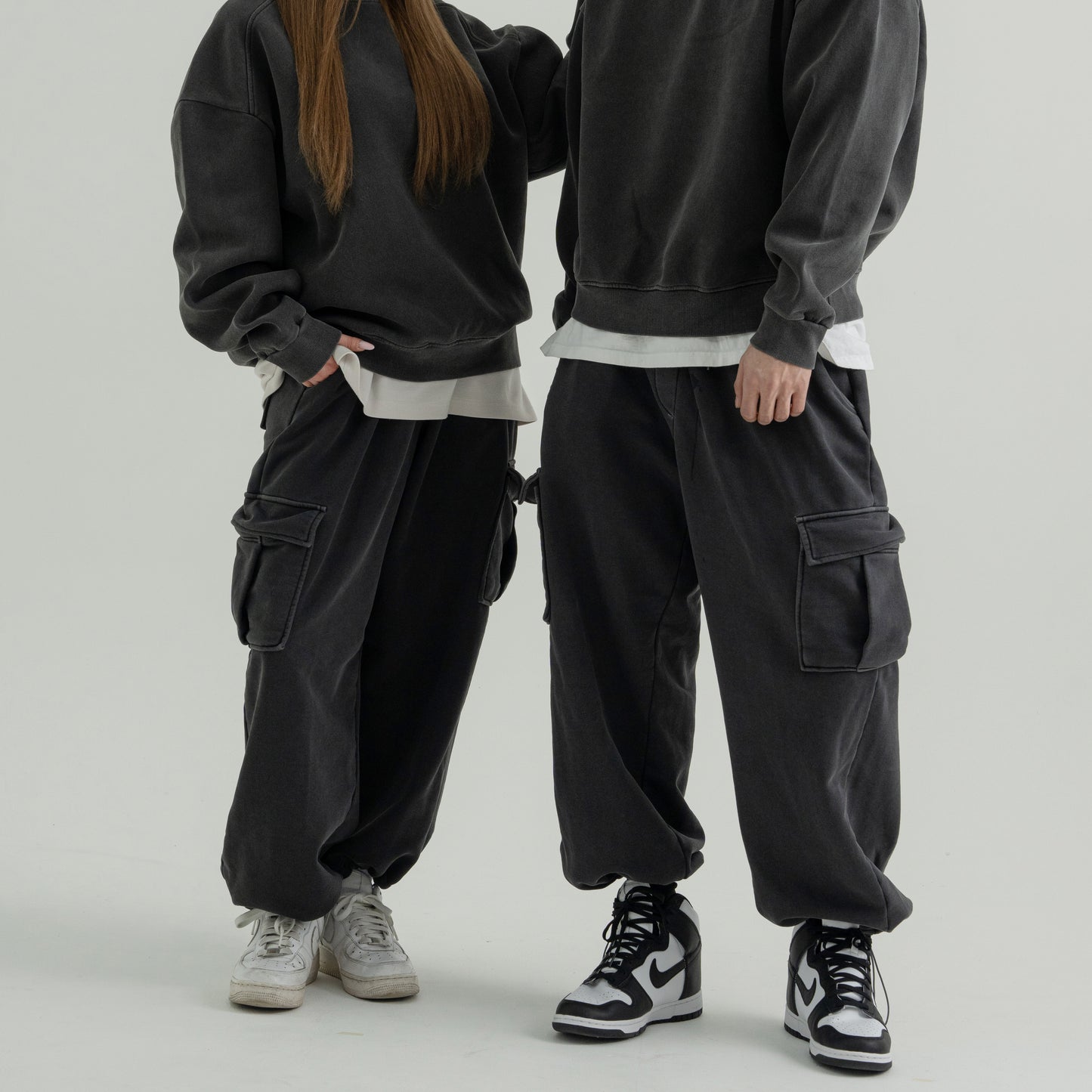 Pig String Cargo Sweatpants