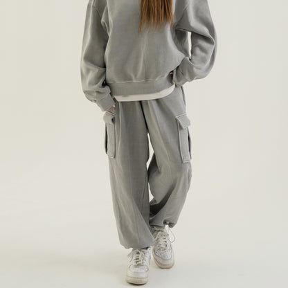 Pig String Cargo Sweatpants