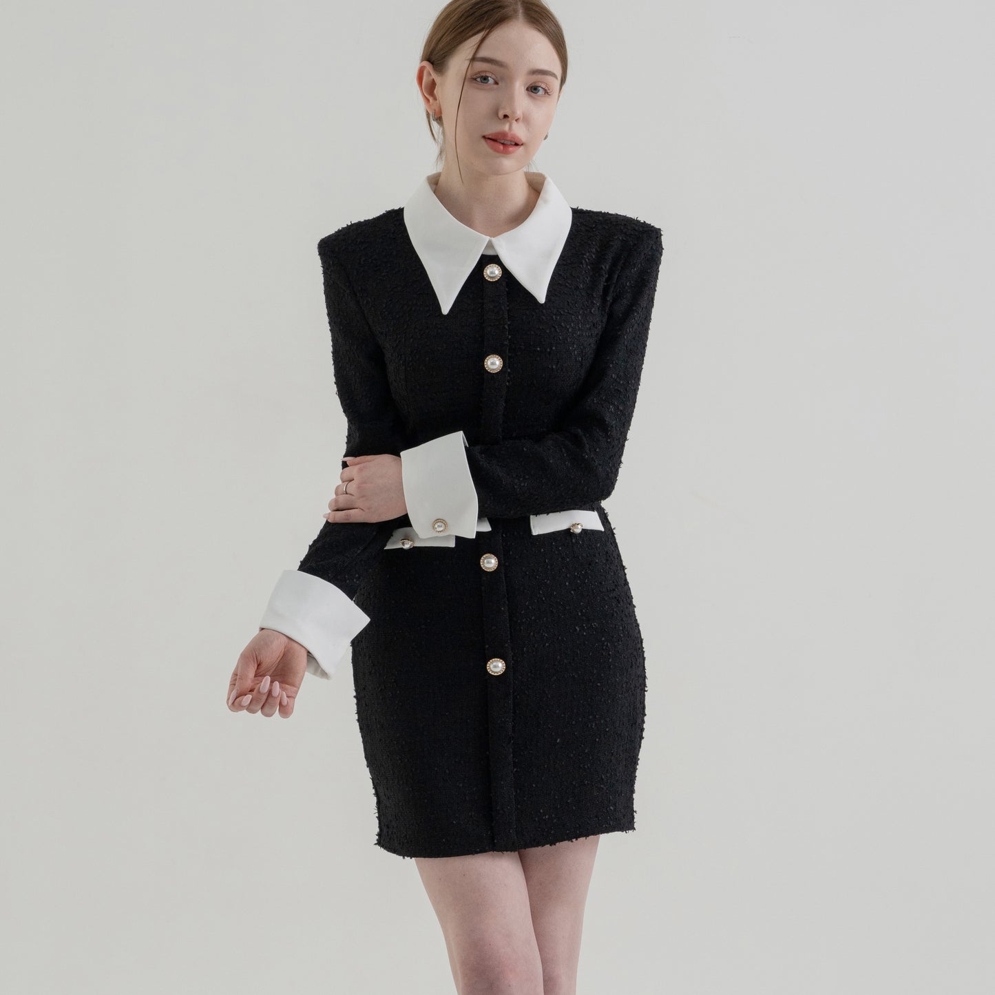 Mini Skirt formal one piece dress