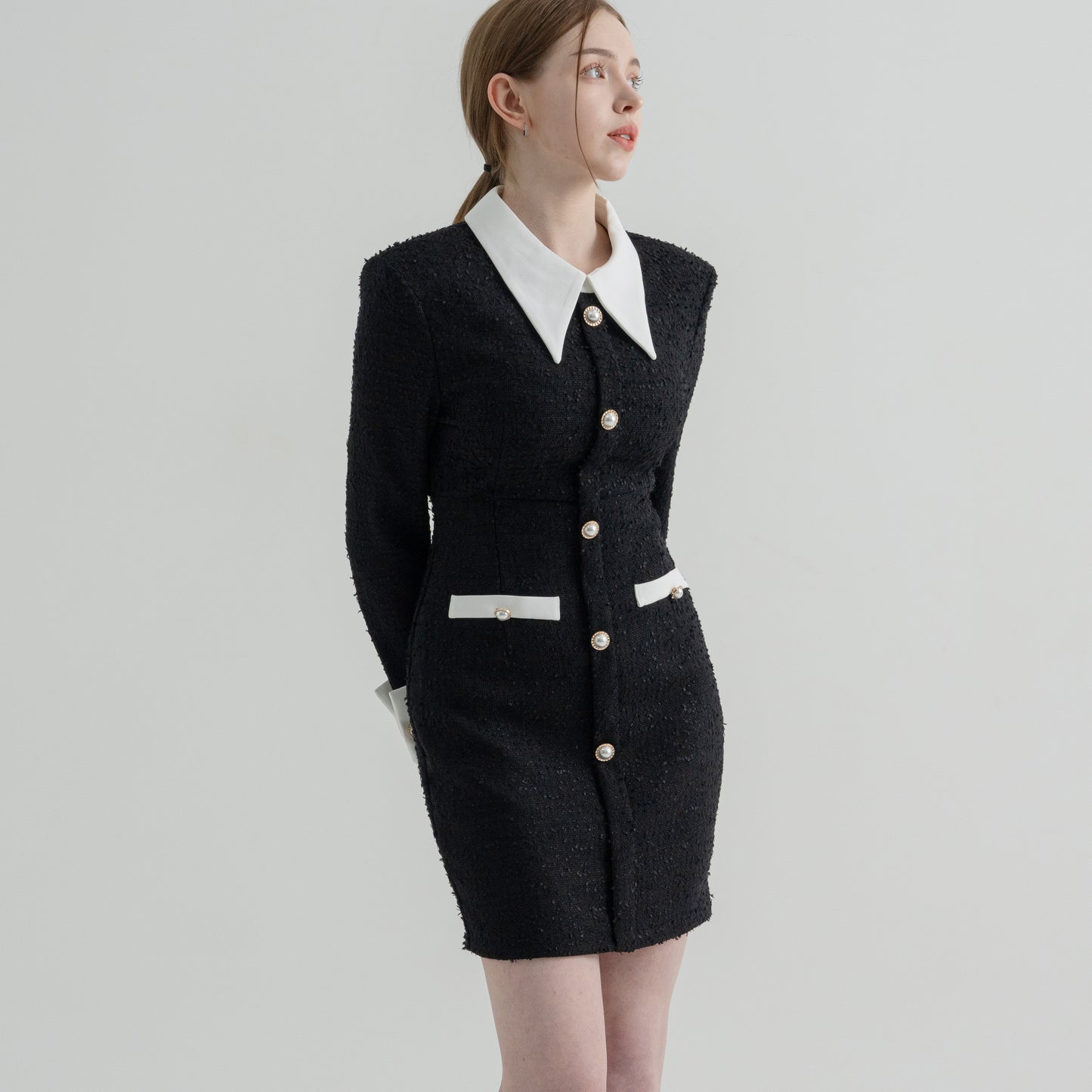 Mini Skirt formal one piece dress