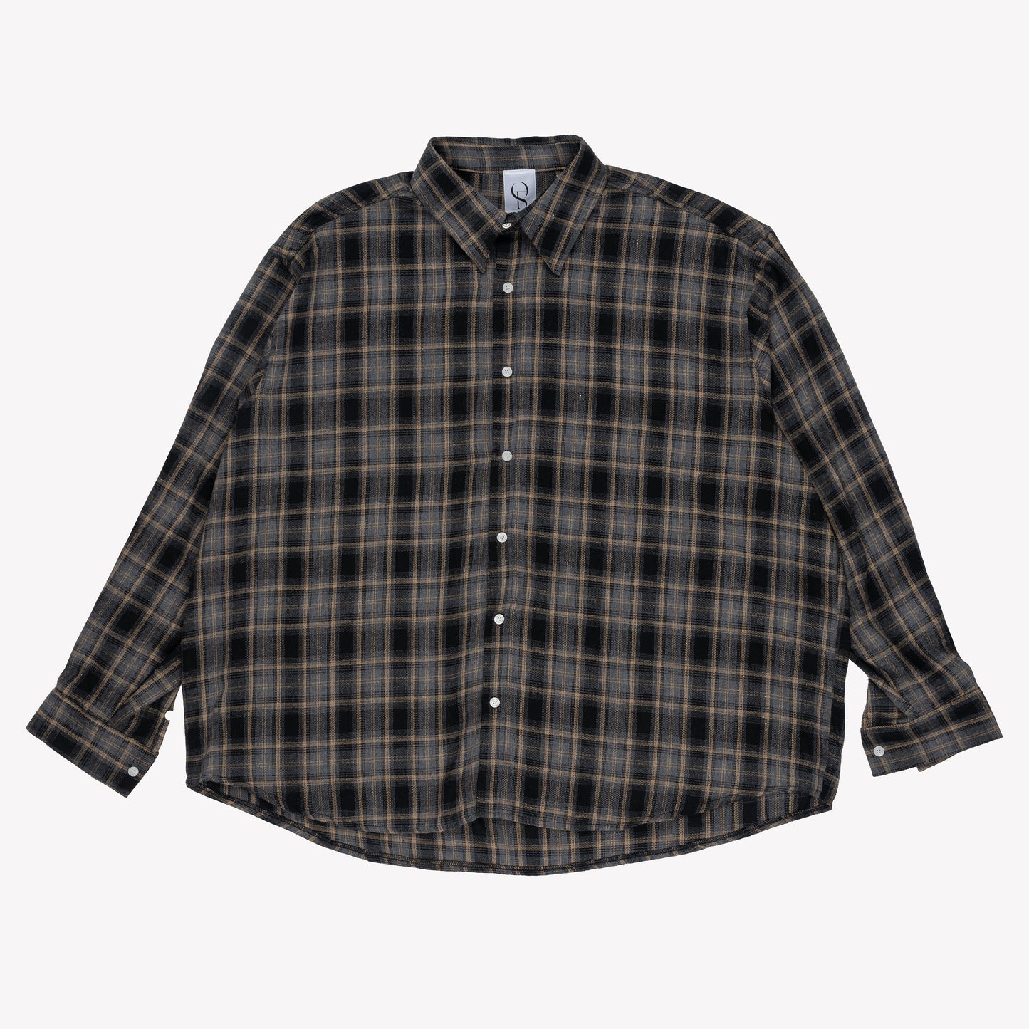 Over-Fit Checkered Shirt