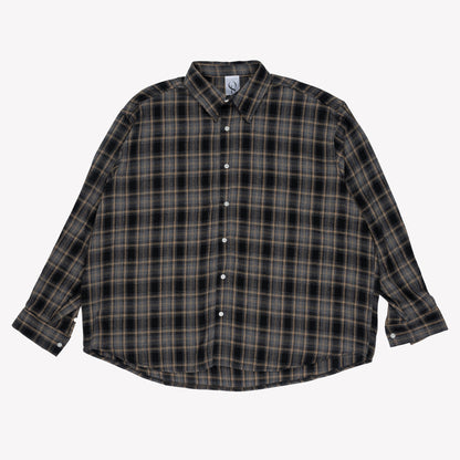 Over-Fit Checkered Shirt