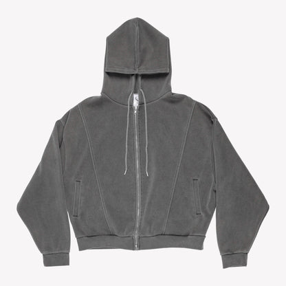 Vintage Pigment zip-up Hoodie
