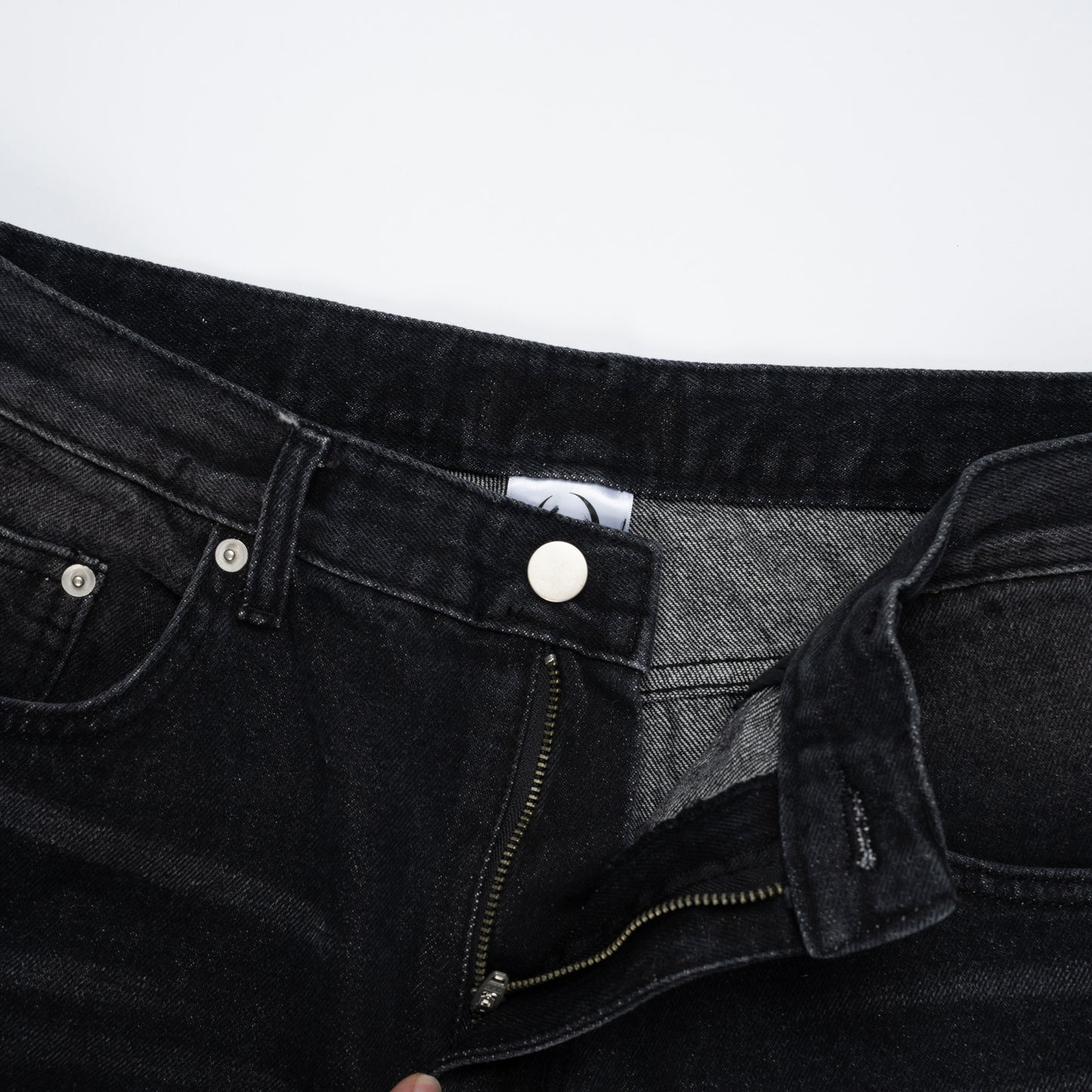 Black Denim pants (Unisex)