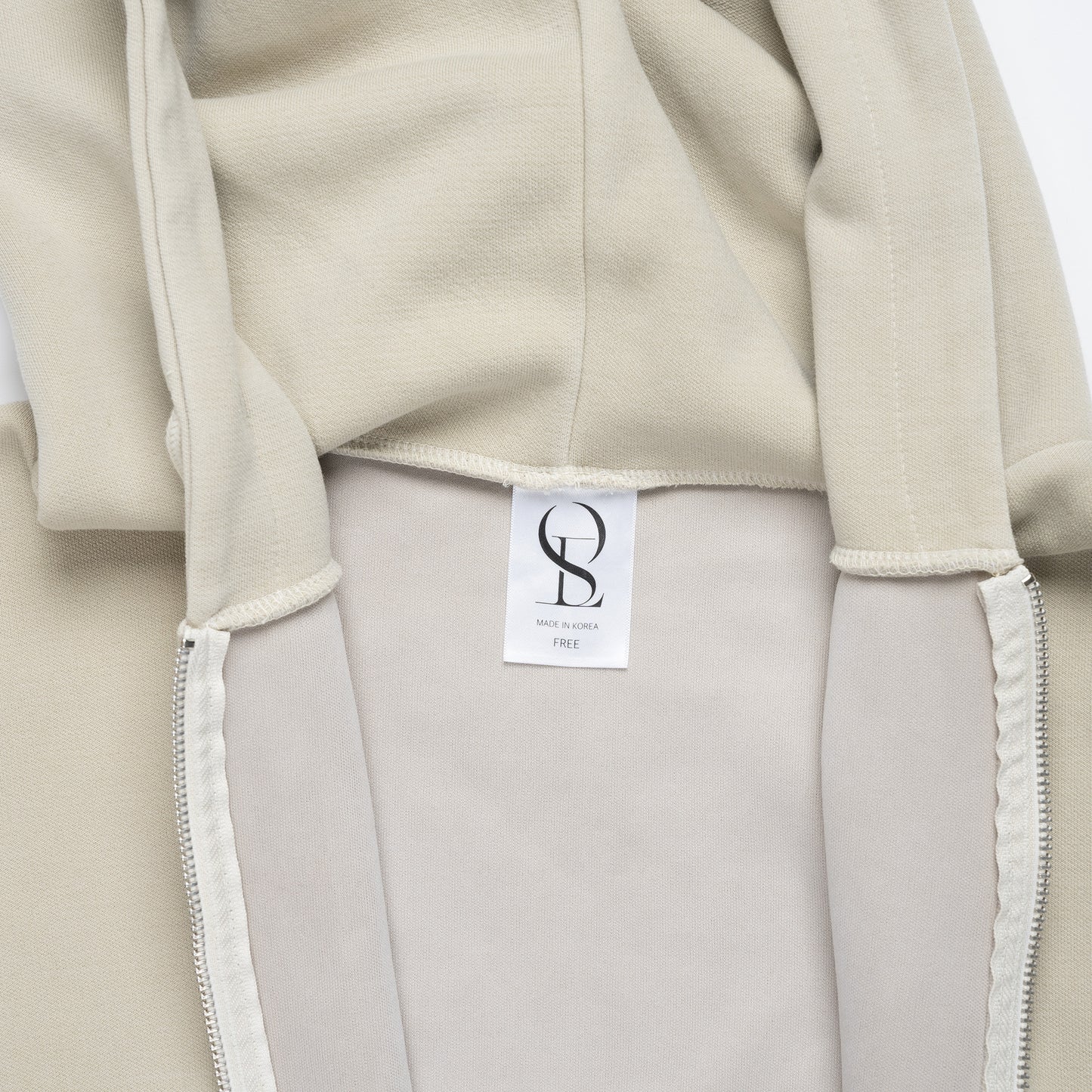 Vintage Pigment zip-up Hoodie