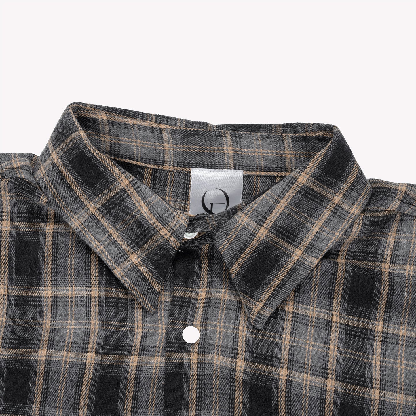 Over-Fit Checkered Shirt